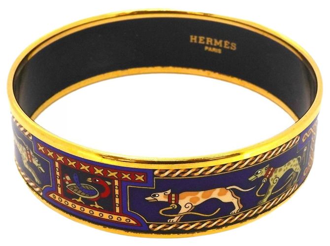 Bracciale Hermès in oro e multicolore D'oro Placcato in oro
