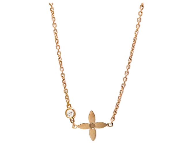 Collar Péndulo Monogram Idylle Louis Vuitton Dorado