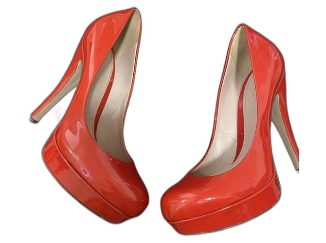 Marmont Rote Lederabsätze von Gucci