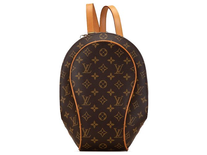 Brauner Louis Vuitton Monogram Ellipse Rucksack