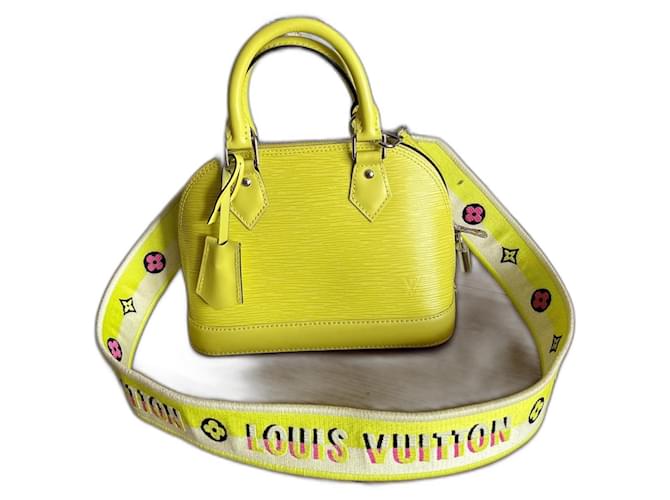 Handbag Pastel De Bolsa Louis Vuitton Bolso De Mano Amarillo
