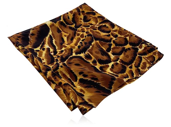 Versace Silk Scarf sold - Animal Print