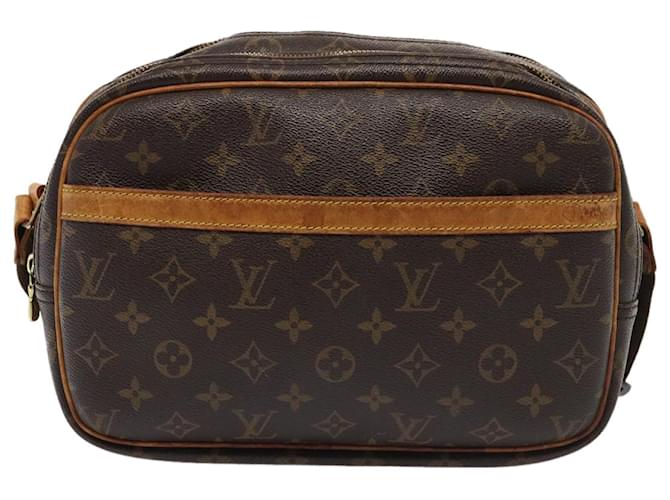 Louis Vuitton Reporter pm Brown Cloth  ref.1719758