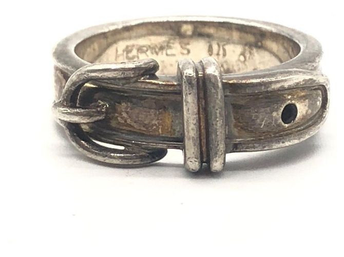 Hermès Hermes Santur Ring aus Silber 925 Geld