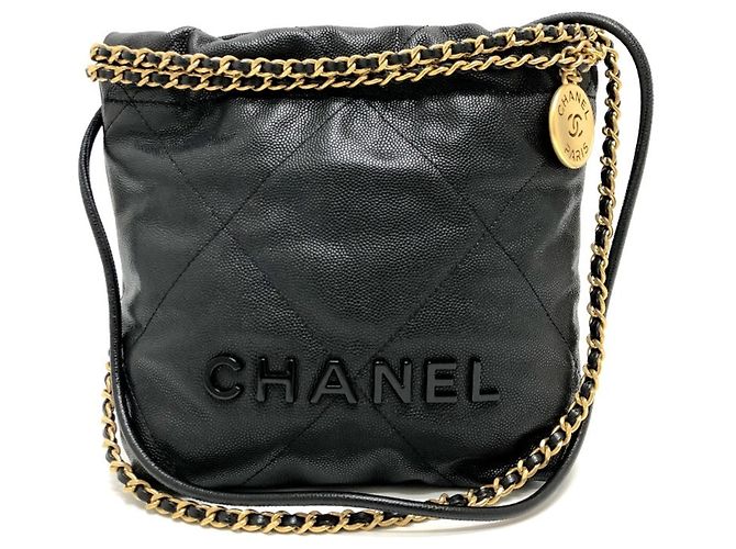 Borsa a Spalla Matelassé AS3980 di Chanel Nero
