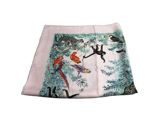 Hermès Carré 90 EQUATORE Sciarpa Animale Equatoriale
