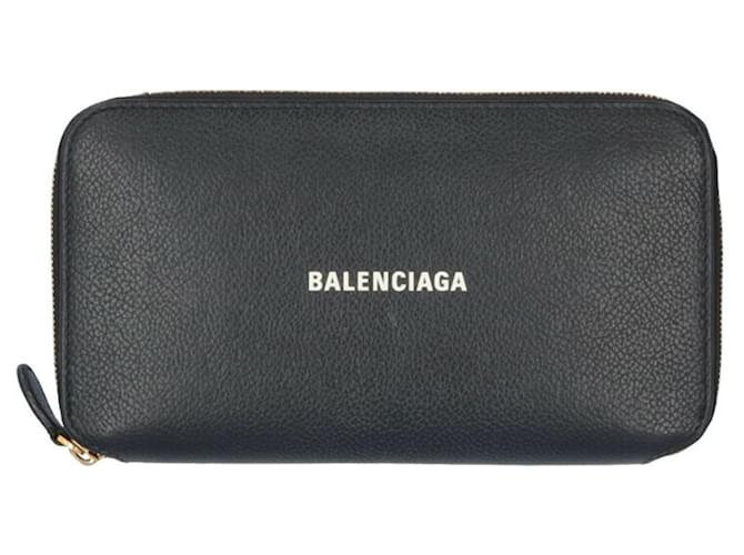 Balenciaga continental zip around wallet online