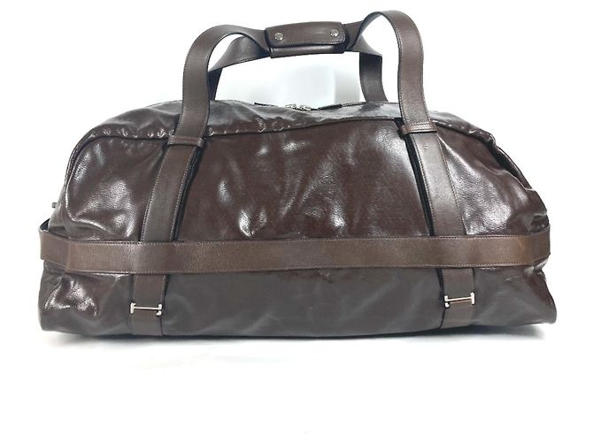 Hermès Borsa da viaggio Boston Hermes Arion 60 Marrone