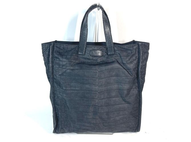 Sac à main noir Fendi 7VA367