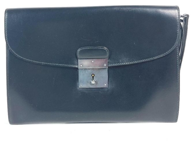 Hermès Bolsa Clutch Hermes Kirius Preto