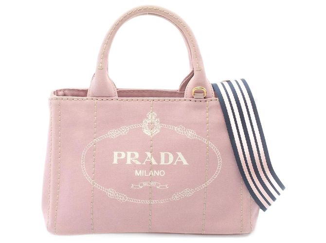 Borsa Tote Canapa Prada