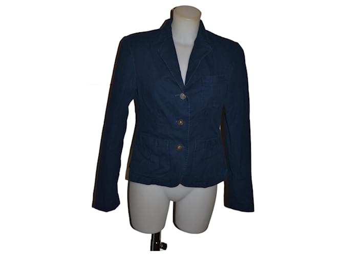 Ralph Lauren jacket Blue Cotton  ref.1721070