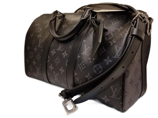 Abbesses Louis Vuitton Keepall 35 Gris anthracite