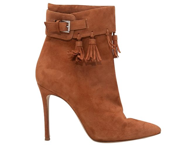 Botas ankle THOMAS WYLDE T.EU 37 Camurça Camelo