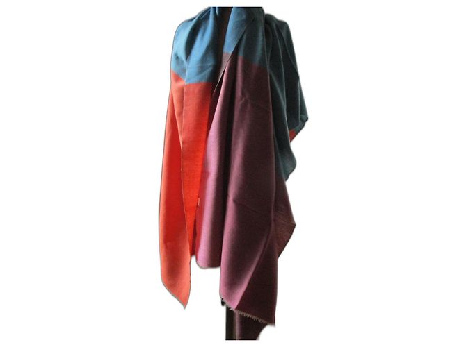 Bensimon Wool stole, multicolored. Multiple colors