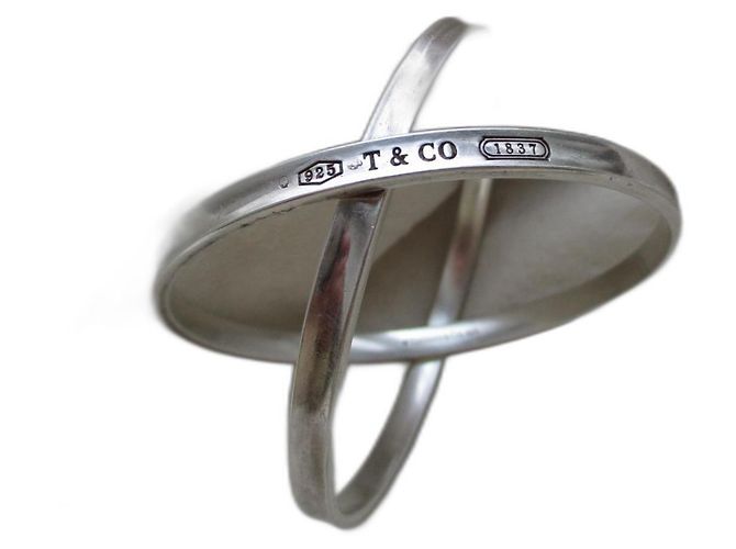 Pulsera doble Tiffany & Co 1837 Plata