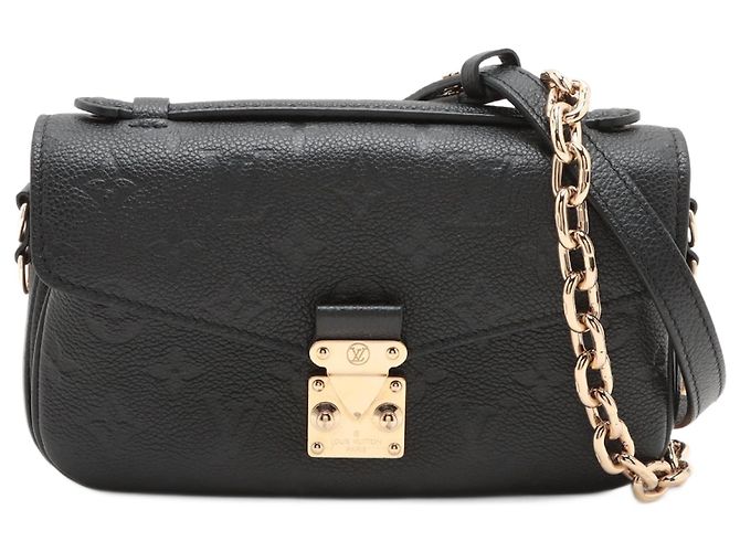 Pochette Metis im Monogramm Empreinte von Louis Vuitton Schwarz