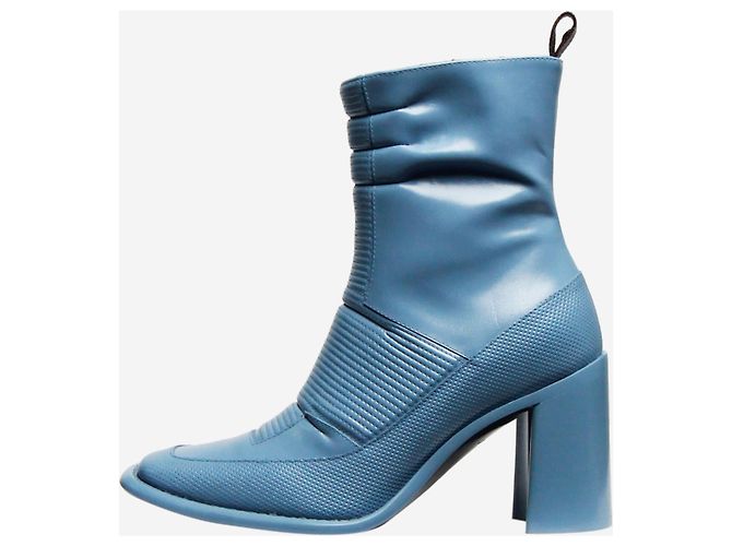 Louis Vuitton Lavendelblaue Berlin Stiefeletten - Größe EU 37,5