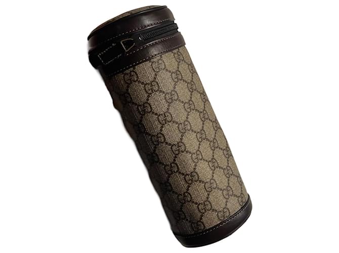 Gucci thermal bottle holder Beige Leather  ref.1723183