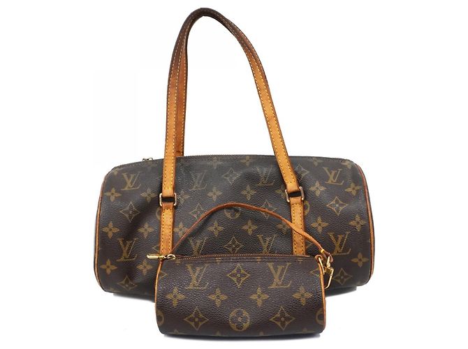 Bolso Louis Vuitton Monogram Papillon 30 Castaño