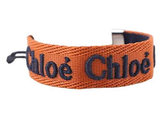 Chloé Bracciale marrone Panno