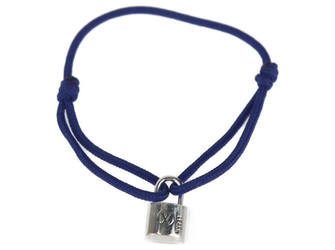 Pulsera Learn Silver Lockit de Louis Vuitton Plata Azul