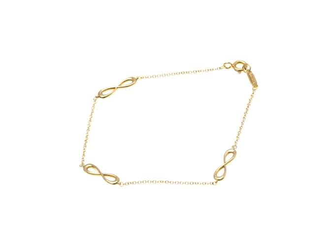 Tiffany & Co Pulseira Infinita Tiffany em Ouro Rosa Dourado  ref.1725421