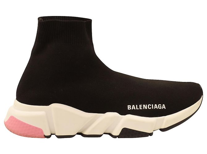 Balenciaga Speed Sneakers aus schwarzem Polyester