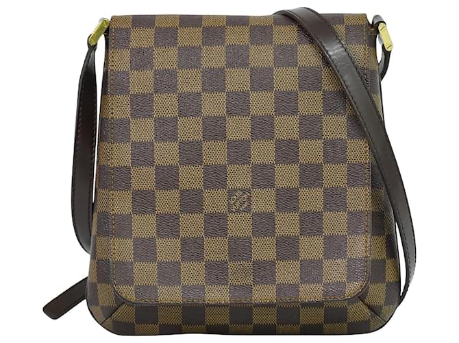 Louis Vuitton Musette Salsa Brown Cloth  ref.1727522