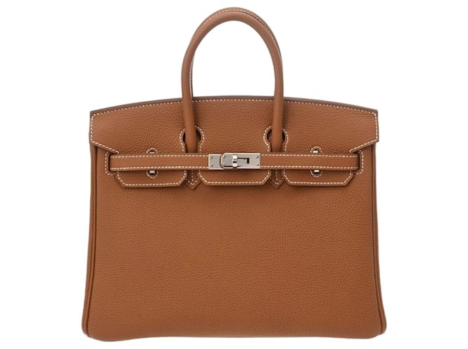 Hermès Birkin 25 Brown Leather  ref.1728266