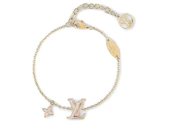 Louis Vuitton LV ikonisches Emaille-Armband Golden