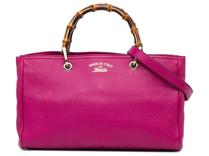 Hot pink gucci bag online