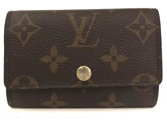 Schlüsseletui Louis Vuitton Monogram Multicles 6 Ringe/2AE2366 Braun
