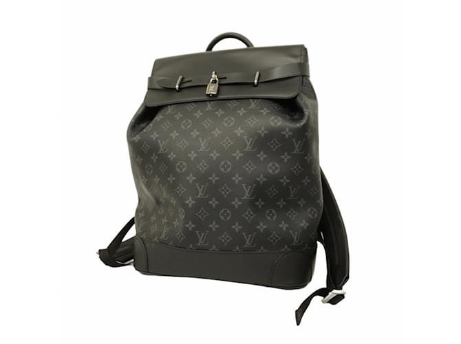 Zaino Steamer Monogram Eclipse di Louis Vuitton Nero