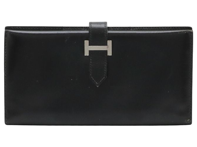 Hermès Béarn Negro