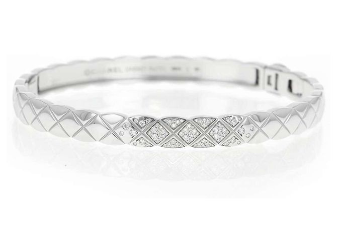 Pulseira charm em diamante Chanel Coco Crush Dourado