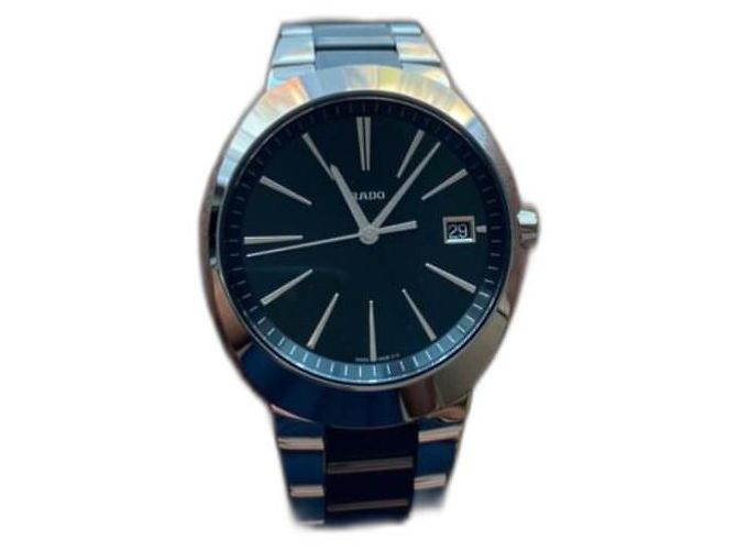 Autre Marque Rado D Star cerâmica 2 tons preto