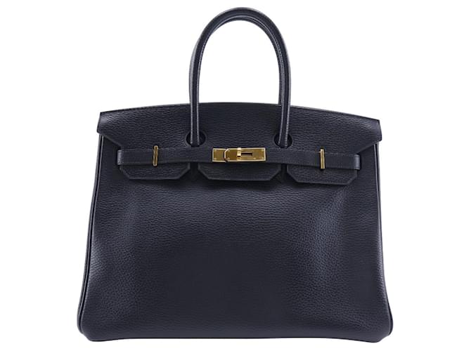 Hermès Birkin 35 Black Leather  ref.1730491