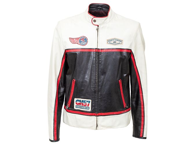 Autre Marque Chevignon Biker-Lederjacke Mehrfarben