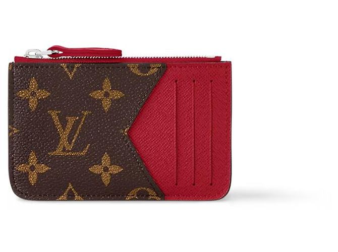 Louis Vuitton Tarjetero LV Romy con rojo Roja