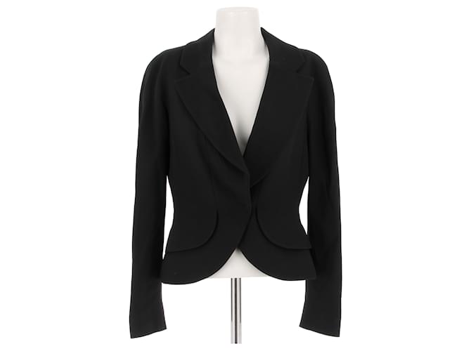 Dior jackets T.FR 44 Viscose Black  ref.1732441