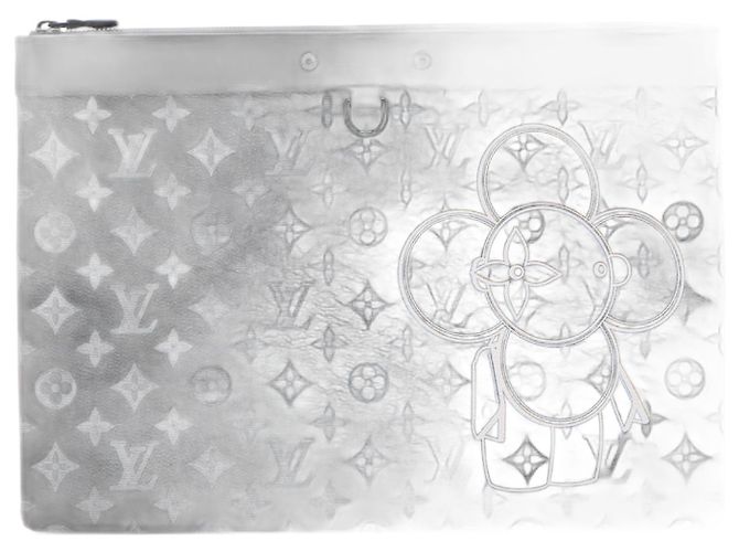 Louis Vuitton Monogram Eclipse Vivienne Pochette Apollo Black