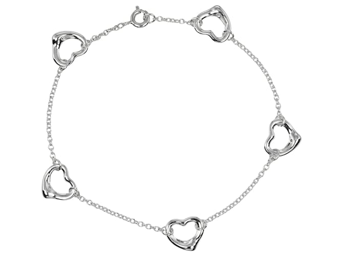 Tiffany & Co Coração Aberto Prata Prata  ref.1733137