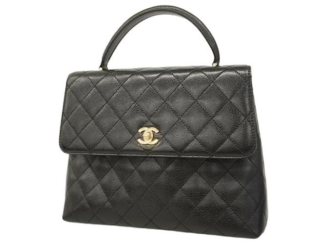 Chanel Coco Handle Black Leather ref.1733160 Joli Closet