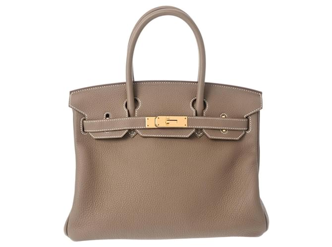 Hermès Birkin 35 Beige Leather  ref.1733166
