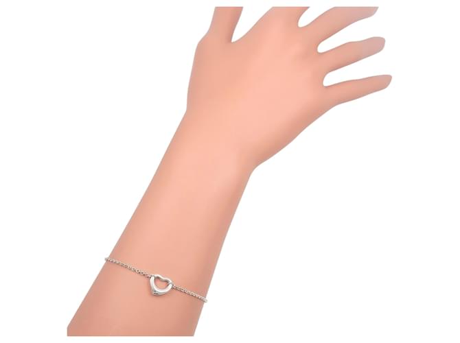 Tiffany & Co Coração Aberto Prata Prata  ref.1733182