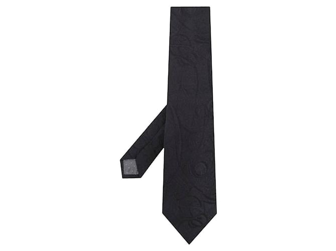 Gianfranco Ferré Black Silk and Wool Tie  ref.1733484