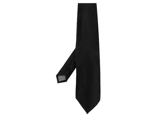 Gianfranco Ferré Black Wool Tie  ref.1733485