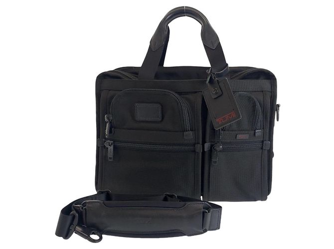Tumi Alpha Briefcase Organizzatore per Computer Espandibile Nero