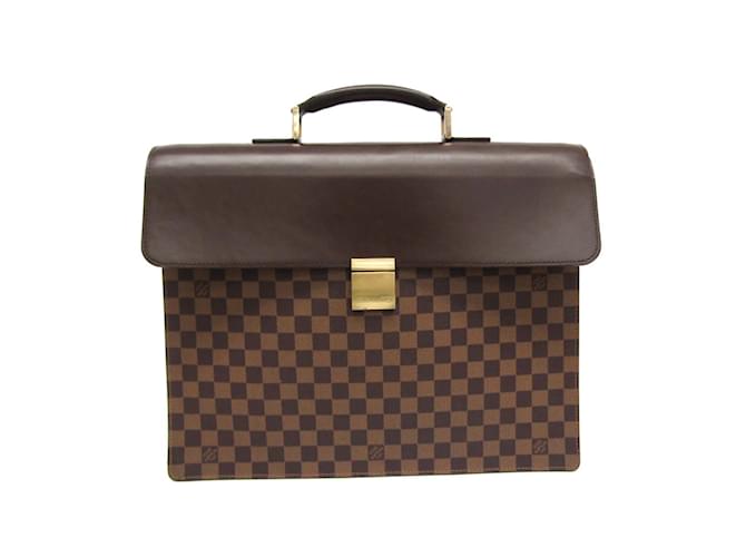 Louis Vuitton Damier Altona GM N53312 Men's Briefcase Damier ebene Cloth  ref.1734219